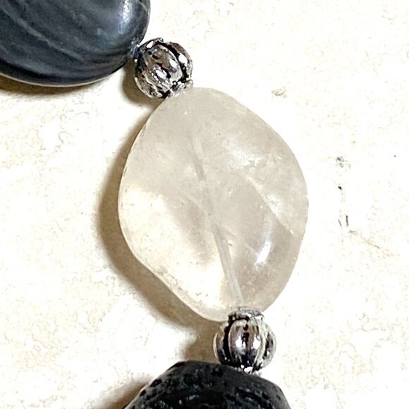 2/20$,Natural Stone Lucky Charm,Car Rearview Mirror Charm,Essential Oil Diffuser - Picture 5 of 13